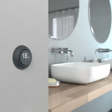 RENOVA RAUM-/FUßBODENTEMPERATURREGLER ZIGBEE SCHWARZ